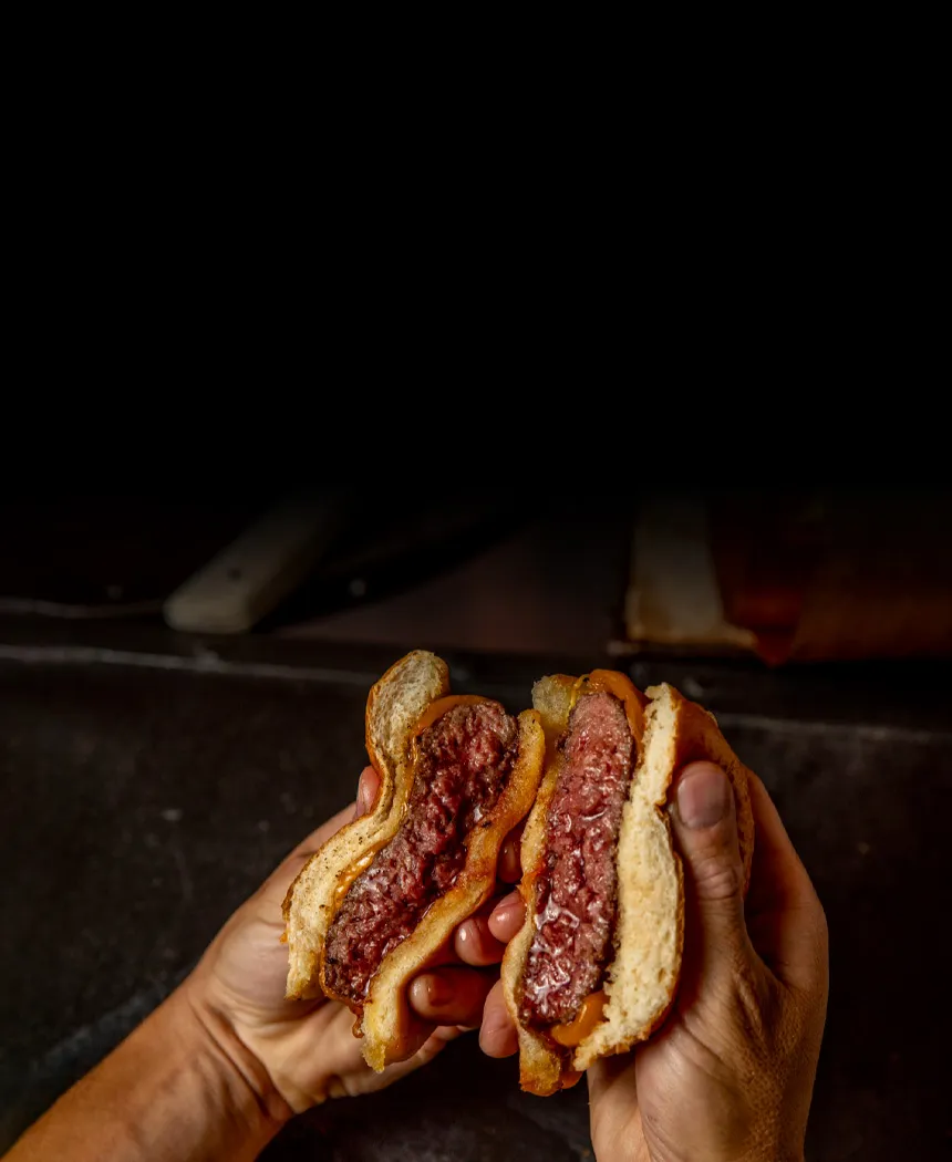 Hamburguesas y picadas de Carne de Vacas