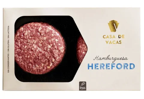 Hamburguesa Hereford Casa de Vacas