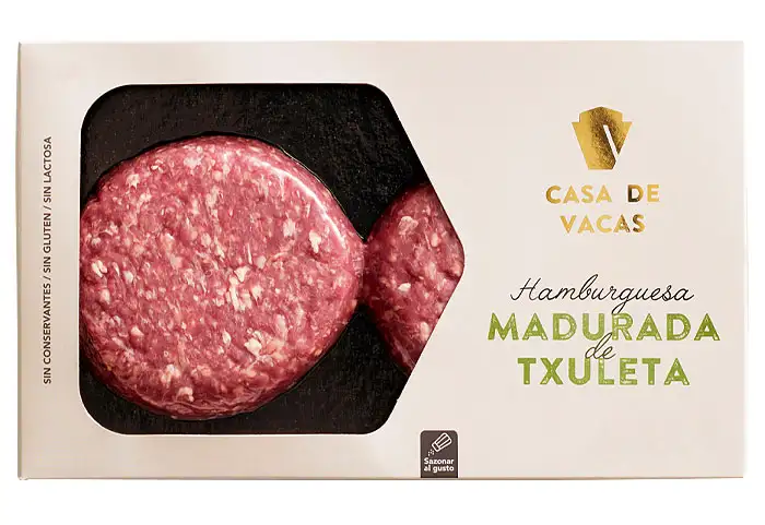 Hamburguesa madurada de Txuleta de Casa de Vacas